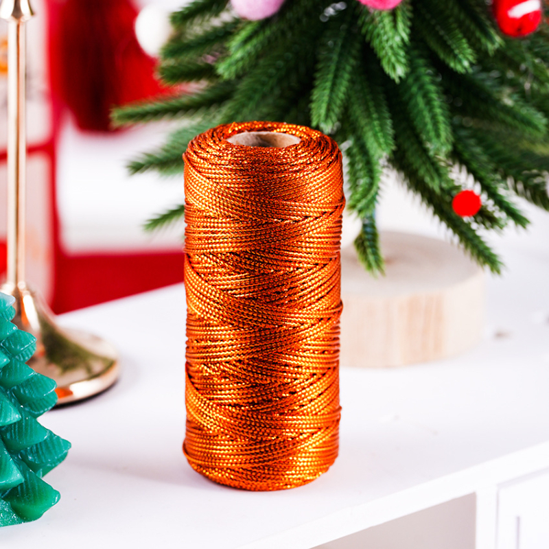 Ajándékcsomagoláshoz szatén kötél DIY masnikhoz (Anyag: poliészter bársony; Típus: kötél; Alkalmazás: ajándékcsomagolás; Téma: Karácsony)