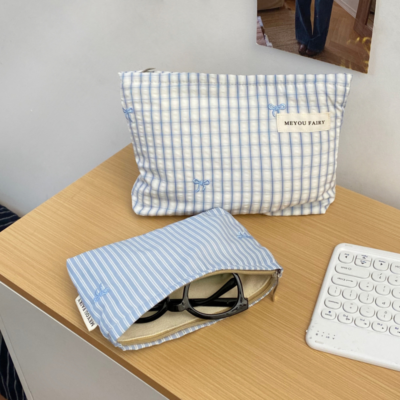 Putna skladišna kubična unutarnja torbica za kozmetiku i toaletne potrepštine, višenamjenska, platno, moderan minimalistički dizajn