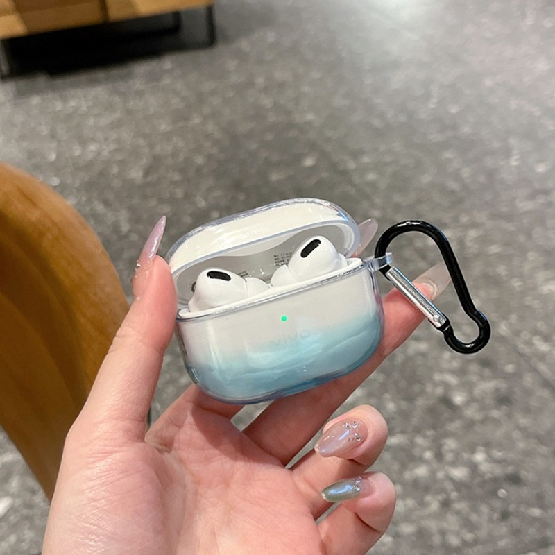 AirPods TPU védőtok – hordozható, teljes lefedettség, univerzális (TPU • Hordozható, Teljes lefedettség, Univerzális • Szóró bevonat • Kompatibilis Apple-le)