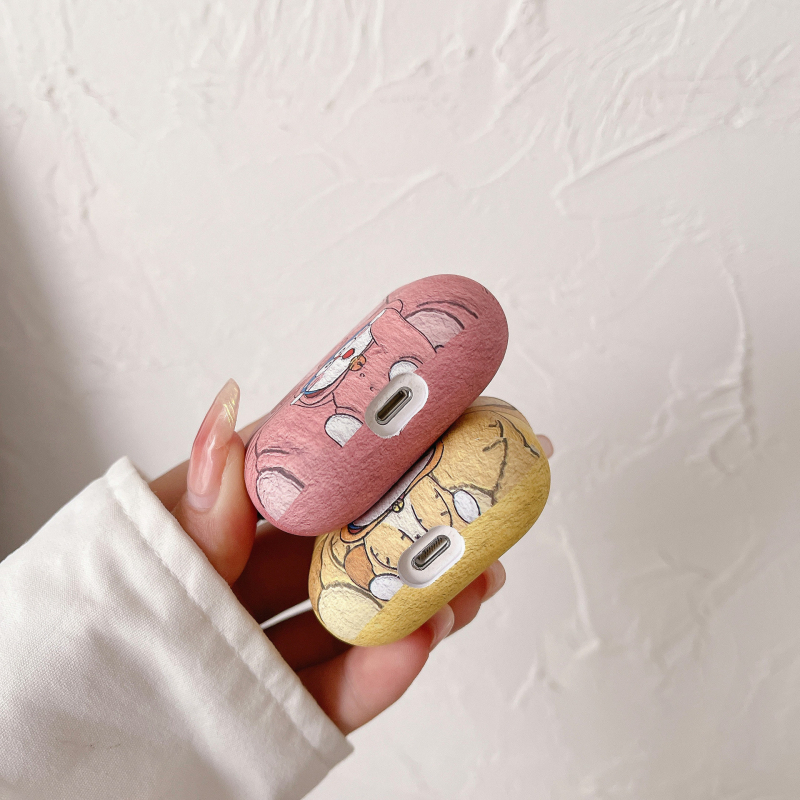 TPU púzdro na AirPods pre Apple — kompatibilné s AirPods 1–4 a Pro 2, prenosné mäkké púzdro s matným povrchom