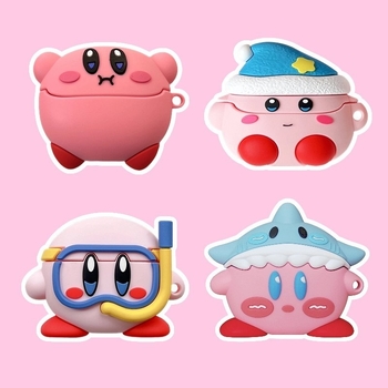 Carcasă de protecție Kirby pentru Samsung Galaxy Buds3 Pro, căști wireless Bluetooth, stil japonez drăguț