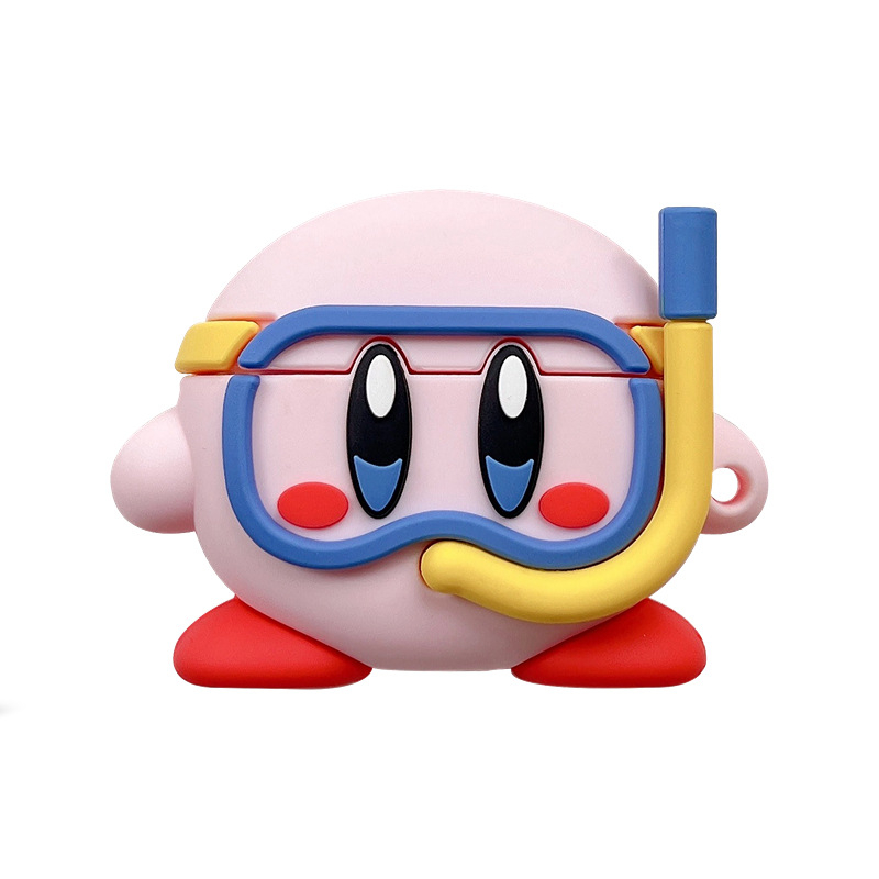 Carcasă de protecție Kirby pentru Samsung Galaxy Buds3 Pro, căști wireless Bluetooth, stil japonez drăguț