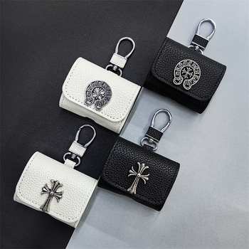 Cross Heart kožni etui za AirPods – sintetička koža, ručna izrada, kompatibilno s Apple