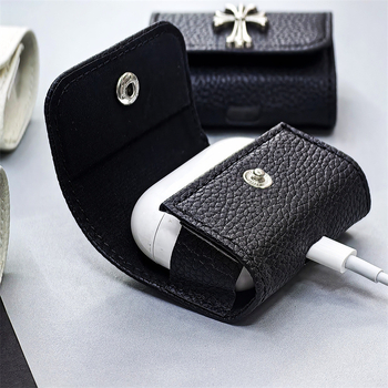 Cross Heart kožni etui za AirPods – sintetička koža, ručna izrada, kompatibilno s Apple