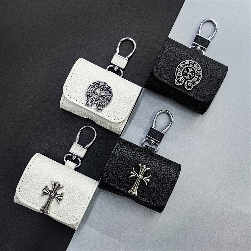 Cross Heart kožni etui za AirPods – sintetička koža, ručna izrada, kompatibilno s Apple