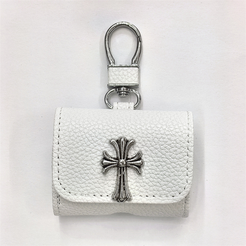 Cross Heart kožni etui za AirPods – sintetička koža, ručna izrada, kompatibilno s Apple