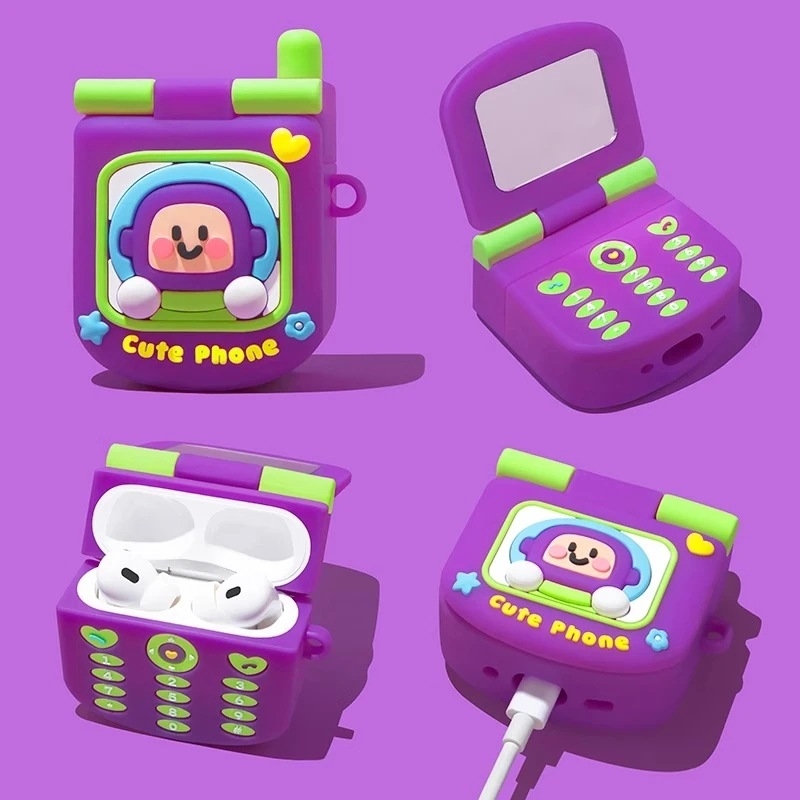 Silikonska zaštitna futrola za Apple bežične Bluetooth slušalice, mekano kućište, injekcijsko lijevanje, kompatibilno s Huawei uređajima, mogućnost prilagođavanja