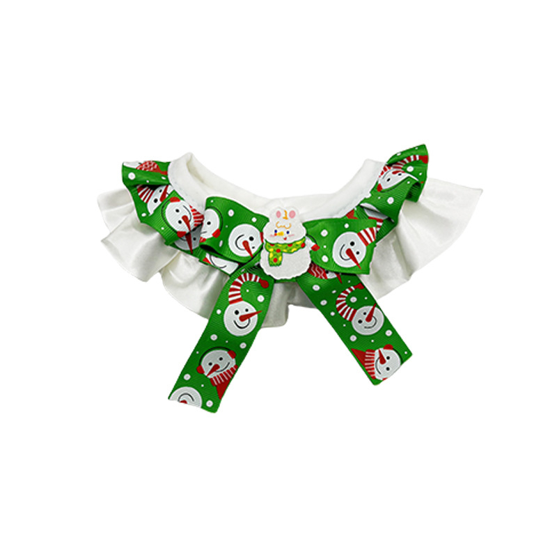 Háziállat karácsonyi nyakörv masnival – Poliészter, Univerzális illeszkedés, Shanghai-ban gyártva