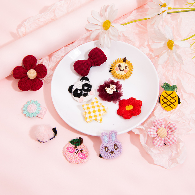 Clip pentru păr pentru animale de companie - poliester, origine Zhejiang, universal pentru câini și pisici, potrivit pentru rase mici precum Yorkshire Terrier și Maltese