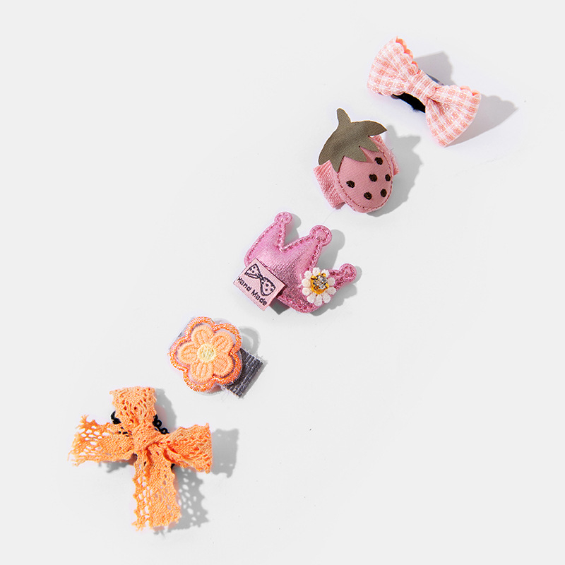 Clip pentru păr pentru animale de companie - poliester, origine Zhejiang, universal pentru câini și pisici, potrivit pentru rase mici precum Yorkshire Terrier și Maltese