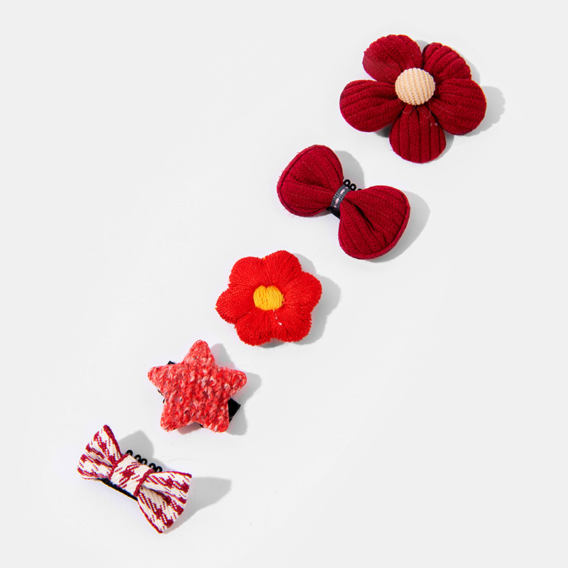 Clip pentru păr pentru animale de companie - poliester, origine Zhejiang, universal pentru câini și pisici, potrivit pentru rase mici precum Yorkshire Terrier și Maltese