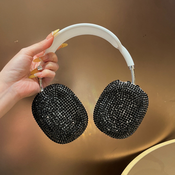 Силиконов защитен калъф за AirPods Max Xuanying digital – портативен, универсален, с триизмерен релеф, за модели Apple