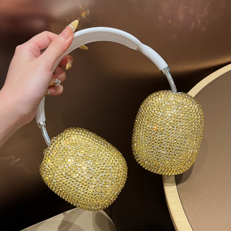 Силиконов защитен калъф за AirPods Max Xuanying digital – портативен, универсален, с триизмерен релеф, за модели Apple