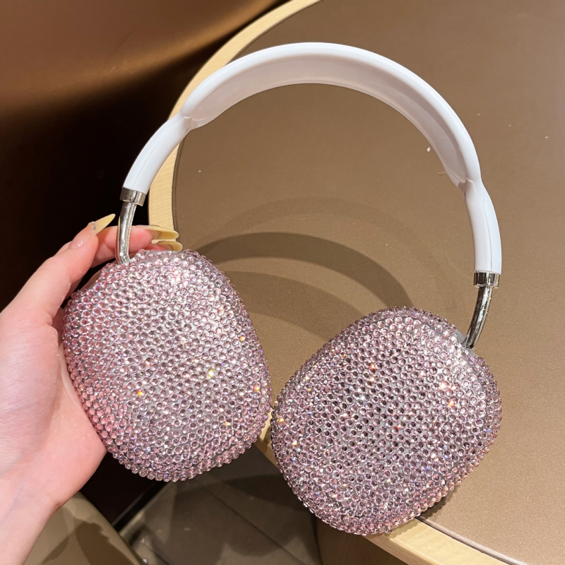 Силиконов защитен калъф за AirPods Max Xuanying digital – портативен, универсален, с триизмерен релеф, за модели Apple