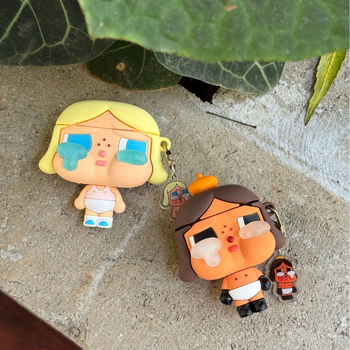 Husă din silicon pentru AirPods Pro 3 - Stil desen animat, carcasă de protecție portabilă, turnare prin injecție pentru Apple