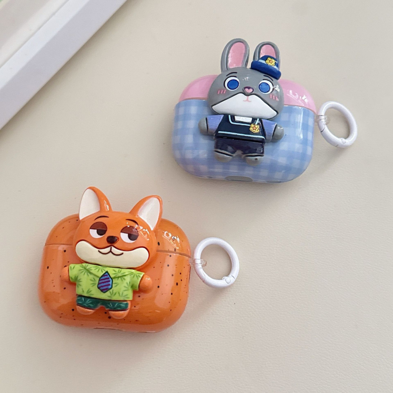 Силиконов защитен калъф за AirPods с гравиран модел, преносим универсален дизайн, съвместим с AirPods 4/3, Pro 2/3 и Apple Bluetooth 1/2 Gen