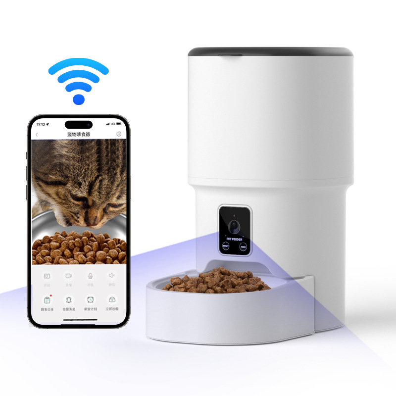 Έξυπνος ταΐστής κατοικίδιων Ty-11 με προγραμματισμένο τάισμα, απομακρυσμένο φωνητικό ελέγχο και βίντεο παρακολούθηση