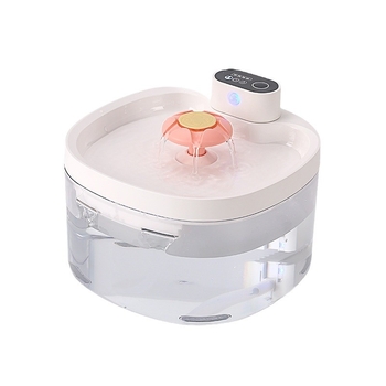 Okos vezeték nélküli háziállat‑ivóvíz adagoló automatikus érintőérzékelővel, levehető, csendes működés, macska és kutya részére, szűrő rendszer