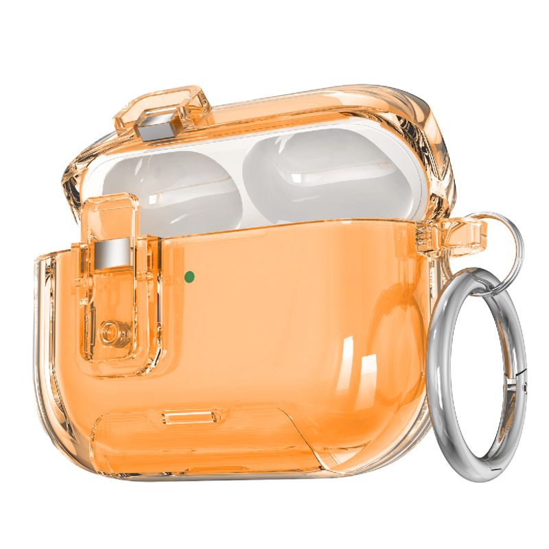 Θήκη προστασίας AirPods Pro 3 και AirPods 4 – Διαφανές TPU μαλακό κέλυφος, Κατασκευή με έγχυση, Συμβατό με Apple, Υποστήριξη προσαρμογής