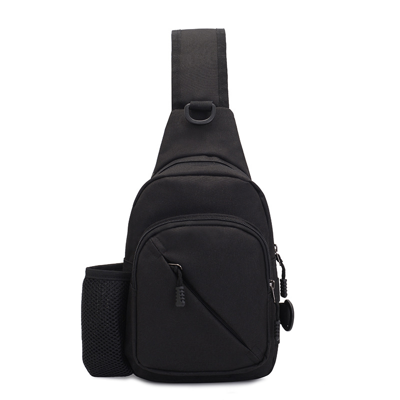 Muška kamuflažna taktička torba za prsa za vožnju biciklom i vanjske aktivnosti — Oxford tkanina, maskirani uzorak, prozračna, vodootporna, ultra lagana, poliester podstava