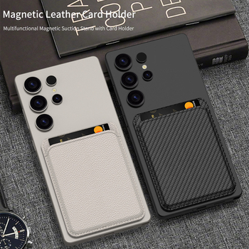 Θήκη Samsung S25 Ultra με μαγνητικό πίσω κάτοχο καρτών – σκληρή θήκη από PC, χύτευση με έγχυση, μινιμαλιστικό στυλ, προστασία από πτώσεις, δυνατότητα προσαρμογής