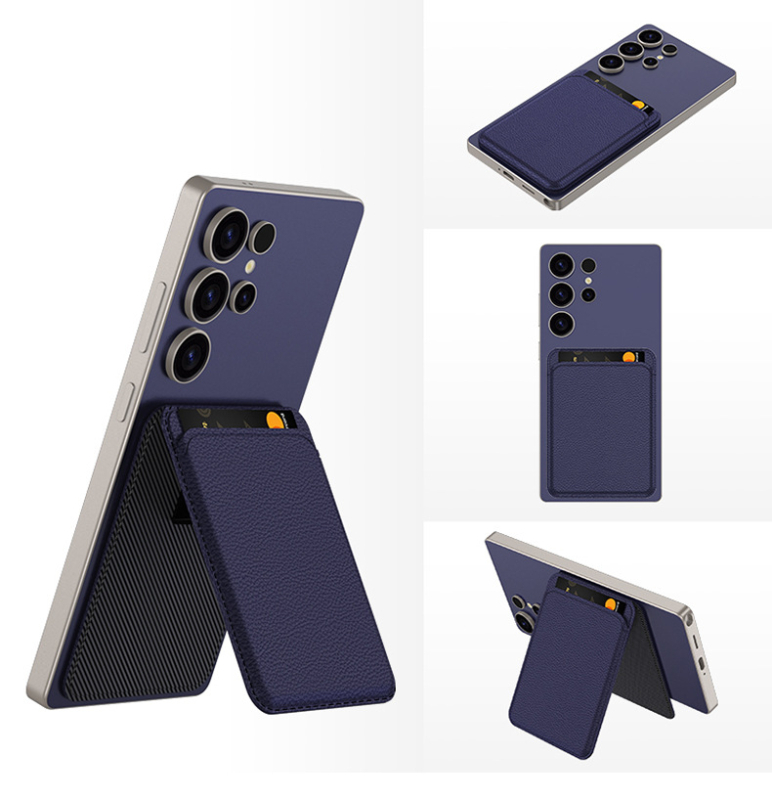 Θήκη Samsung S25 Ultra με μαγνητικό πίσω κάτοχο καρτών – σκληρή θήκη από PC, χύτευση με έγχυση, μινιμαλιστικό στυλ, προστασία από πτώσεις, δυνατότητα προσαρμογής