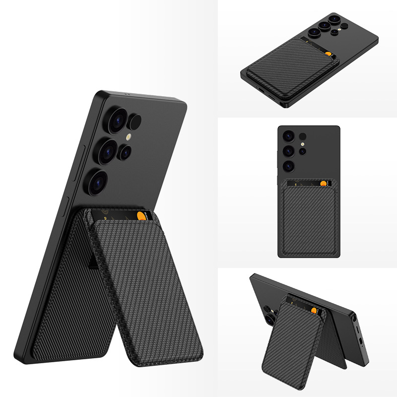 Θήκη Samsung S25 Ultra με μαγνητικό πίσω κάτοχο καρτών – σκληρή θήκη από PC, χύτευση με έγχυση, μινιμαλιστικό στυλ, προστασία από πτώσεις, δυνατότητα προσαρμογής