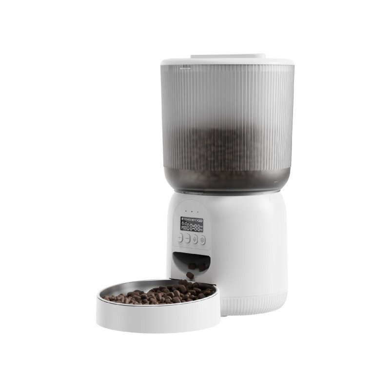 Pf003 okos etető háziállatok számára kamerával, app-vezérléssel, leválasztható, súly 1,5 kg