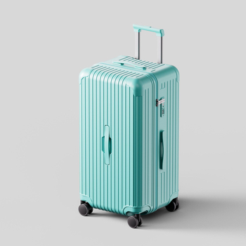 30-inčni kofer od polikarbonata s velikom kapacitetom, TSA kombinirano zaključavanje, zatvarač, universalni kotačići, težina 3,6 kg