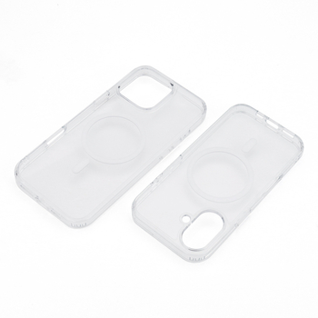 Dvojitý TPU+PC ochranný kryt pre iPhone 12–14 sériu, odolný proti nárazom a Pádu, magnetické priľnutie, TPU rám 2 mm + zadný panel PC 2 mm