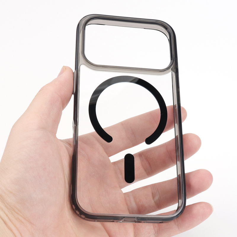 Dvojitý TPU+PC ochranný kryt pre iPhone 12–14 sériu, odolný proti nárazom a Pádu, magnetické priľnutie, TPU rám 2 mm + zadný panel PC 2 mm