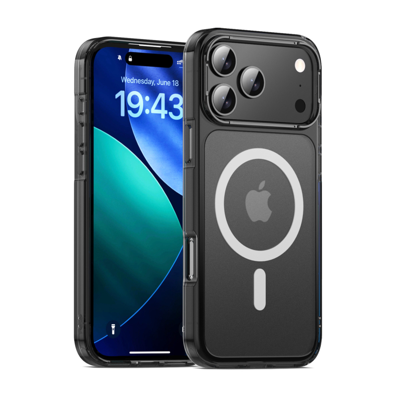 Prozirno mat TPU kućište za iPhone 12/13/14/12 Pro, otporno na padove uz zaštitu zračnim jastučićem i reljefnom teksturom