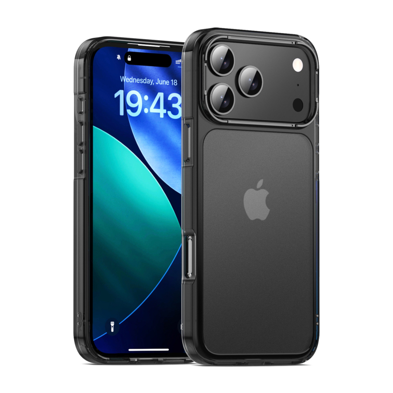 Prozirno mat TPU kućište za iPhone 12/13/14/12 Pro, otporno na padove uz zaštitu zračnim jastučićem i reljefnom teksturom