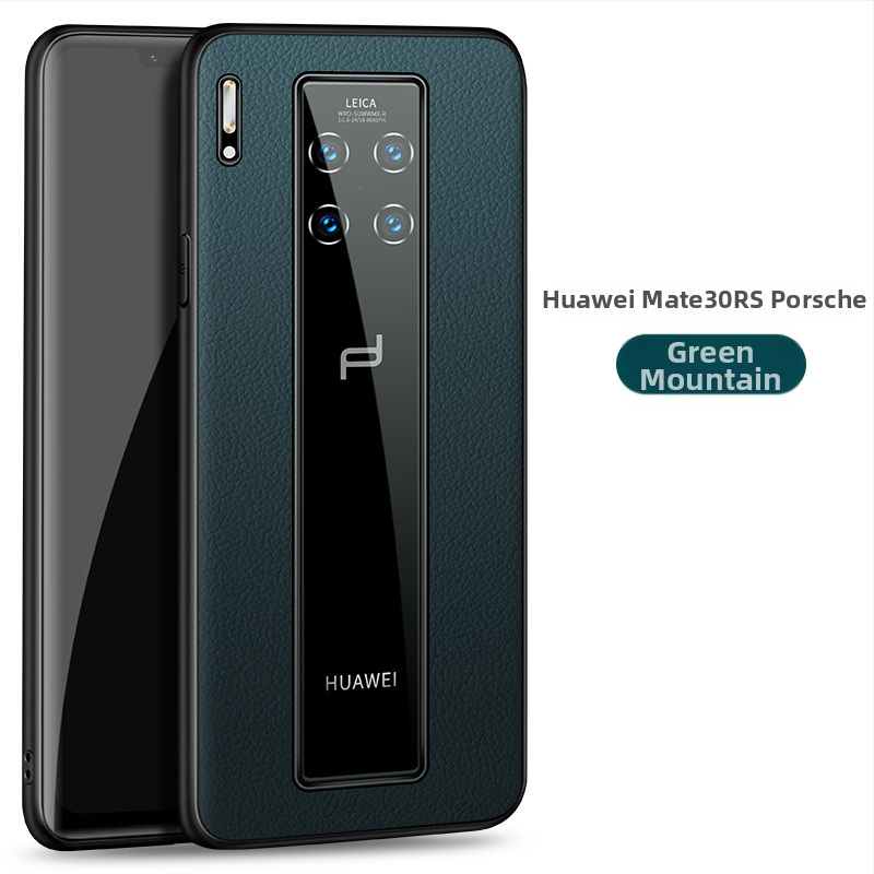 Carcasă Huawei Mate 30 RS Porsche din piele de vițel, acoperire completă, protecție împotriva căderilor