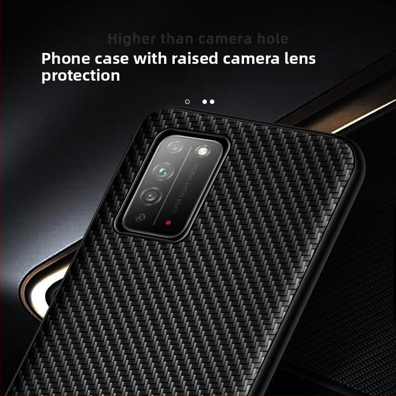 Telefonu vāciņš Huawei Honor X10/X10 Max, pilnīga aizsardzība, kritienu izturība, Kevlar 5G versija, mākslīgā āda, biznesa stils