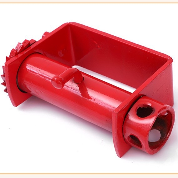 Kravas automaņa auklas spriegotājs ar blīviem zobiem, bloķējošs ratchet mehānisms, augstas oglekļa tērauds, modelis 1-2