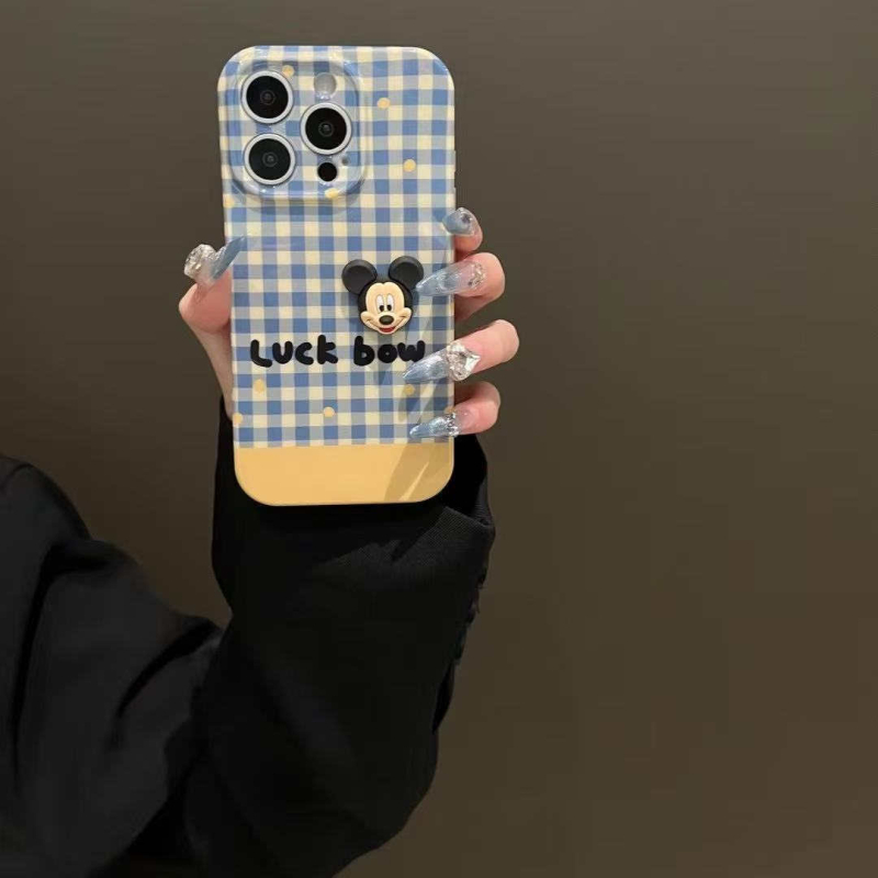 Križni remen za futrolu iPhone 15 Pro Max – crtić dizajn, silikon, zaštita od pada