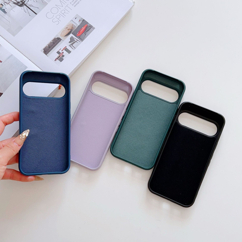 Husă pentru Google Pixel 10 – silicon lichid imitativ, margine dreaptă, magnetică, rezistență la uzură, protecție la cădere