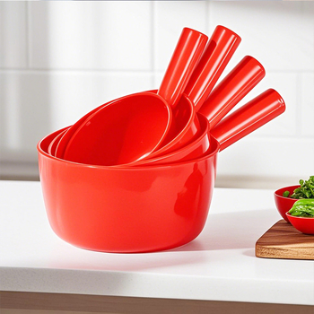 PP водна лъжичка с дълга дръжка, устойчива на киселини и основи, нечуплива