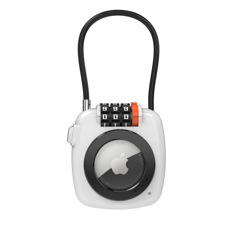 Apple AirTag aizsargapvalks – ciets korpuss no cinka sakausējuma, anti‑loss izsekošanas ierīce ar paroles aizsardzību