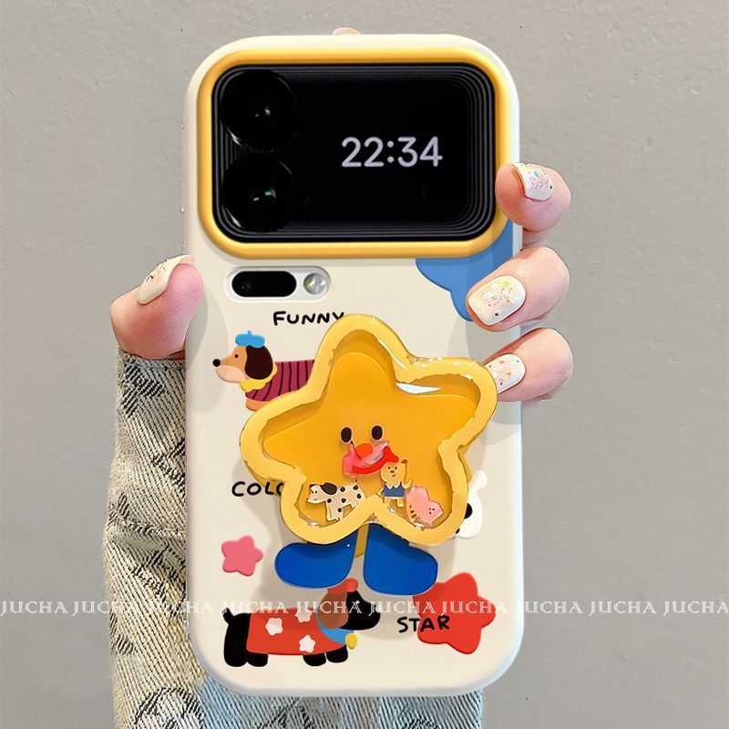 Θήκη κινητού Xiaomi 17 σειράς | σιλικόνη, προστασία από πτώσεις, επίστρωση με ψεκασμό, στυλ καρτούν