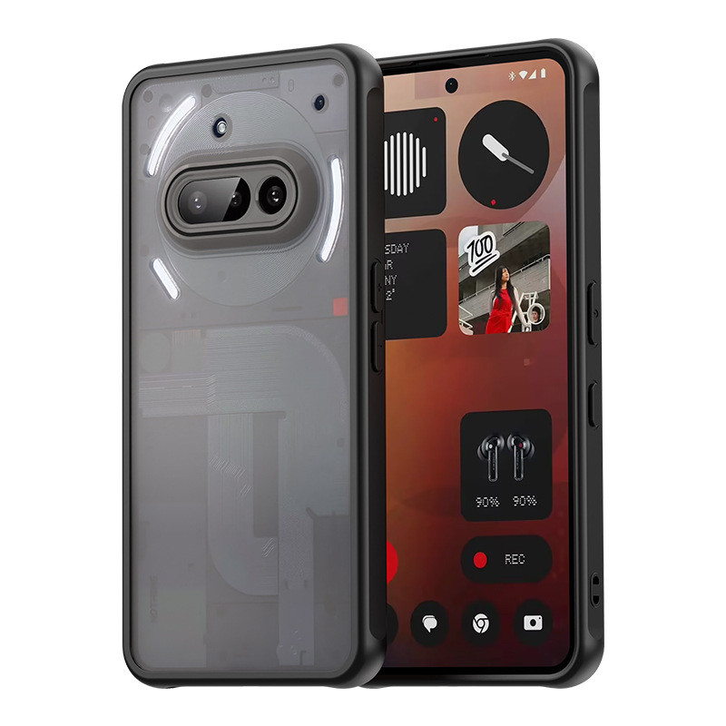 Θήκη για Nothing Phone 3a με Fan Shield (Υλικό: PC+TPU; Φινίρισμα: Frosted; Προστασία από πτώσεις; Υποστήριξη προσαρμογής)