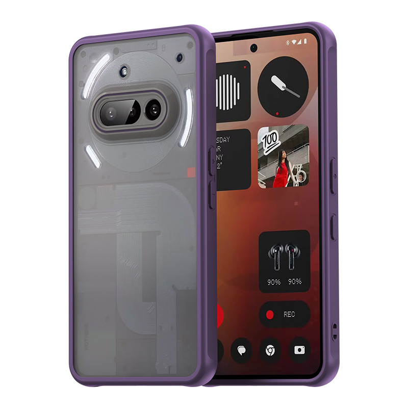 Θήκη για Nothing Phone 3a με Fan Shield (Υλικό: PC+TPU; Φινίρισμα: Frosted; Προστασία από πτώσεις; Υποστήριξη προσαρμογής)