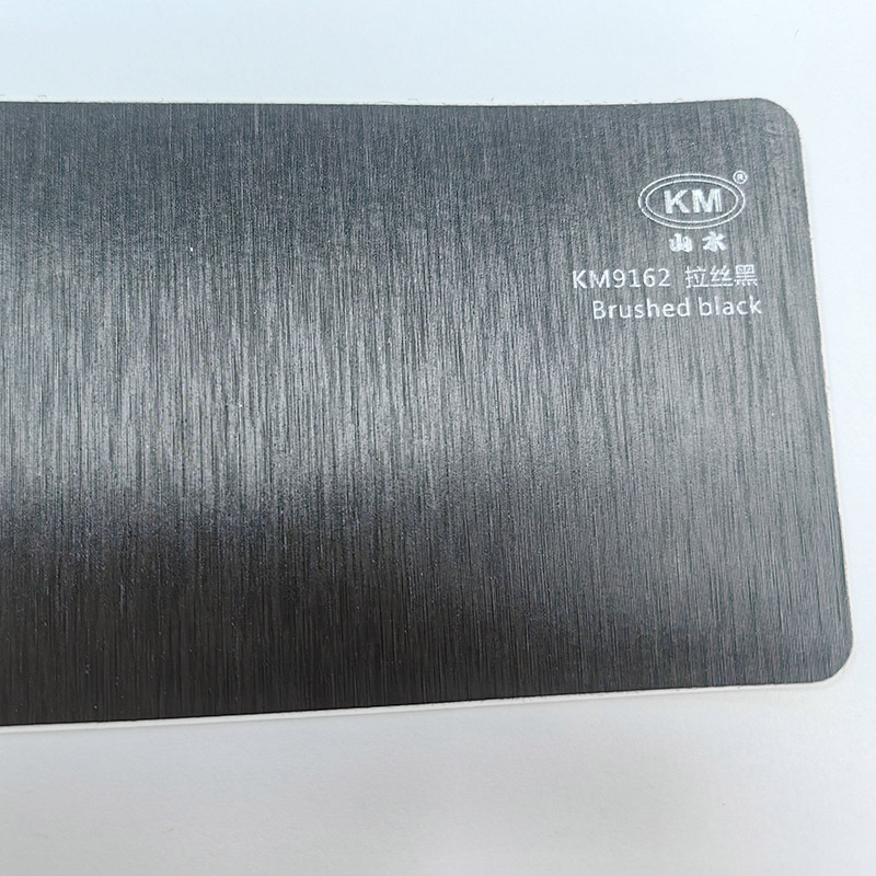 Autó színváltó wrap fólia belső és külső felületekhez, öntapadó dekoratív bevonat; Redlong, PET/PVC, testreszabható feldolgozás, ragasztásos telepítés.