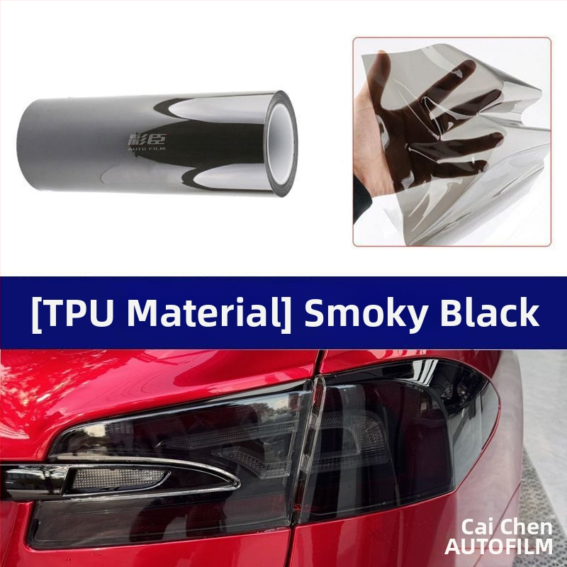 Caichen TPU aizsargfilma auto un motociklu gaismām – priekšējais lukturis, gaismas vadīts krāsu maiņas filma