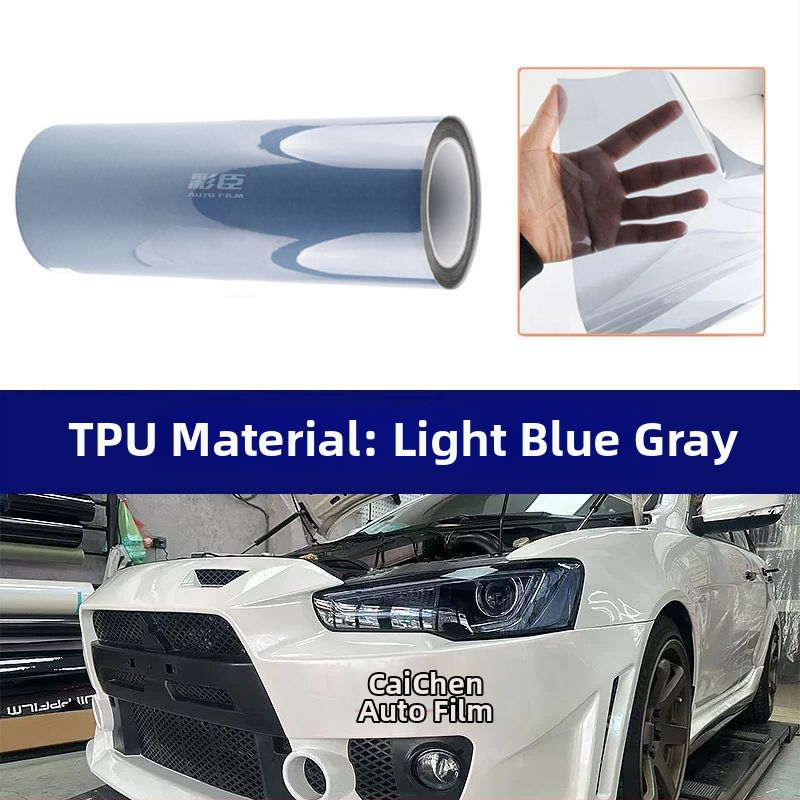 Caichen TPU aizsargfilma auto un motociklu gaismām – priekšējais lukturis, gaismas vadīts krāsu maiņas filma