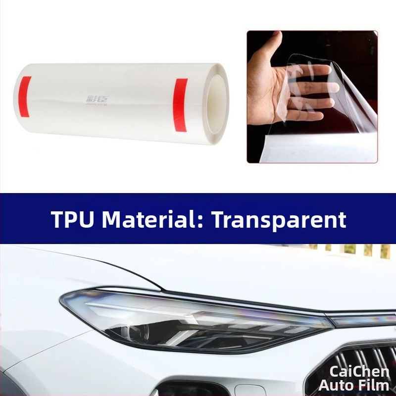 Caichen TPU aizsargfilma auto un motociklu gaismām – priekšējais lukturis, gaismas vadīts krāsu maiņas filma