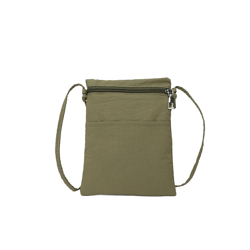 Torbica za telefon u japanskom stilu, minimalistička, lagana, vodootporna, s crossbody remenom, kvadratnog oblika, unisex, gradski stil