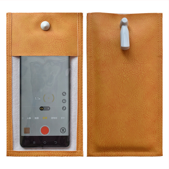 Mobiliojo telefono dėklas su anti-fotografavimo apsauga, stačiakampio dizaino, PVC+PU medžiaga, unisex dizainas, vestuvėms