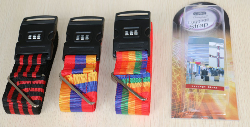 Remen za prtljagu, polipropilen, širina 50 mm, duljina 200 cm, paket od 5 kom